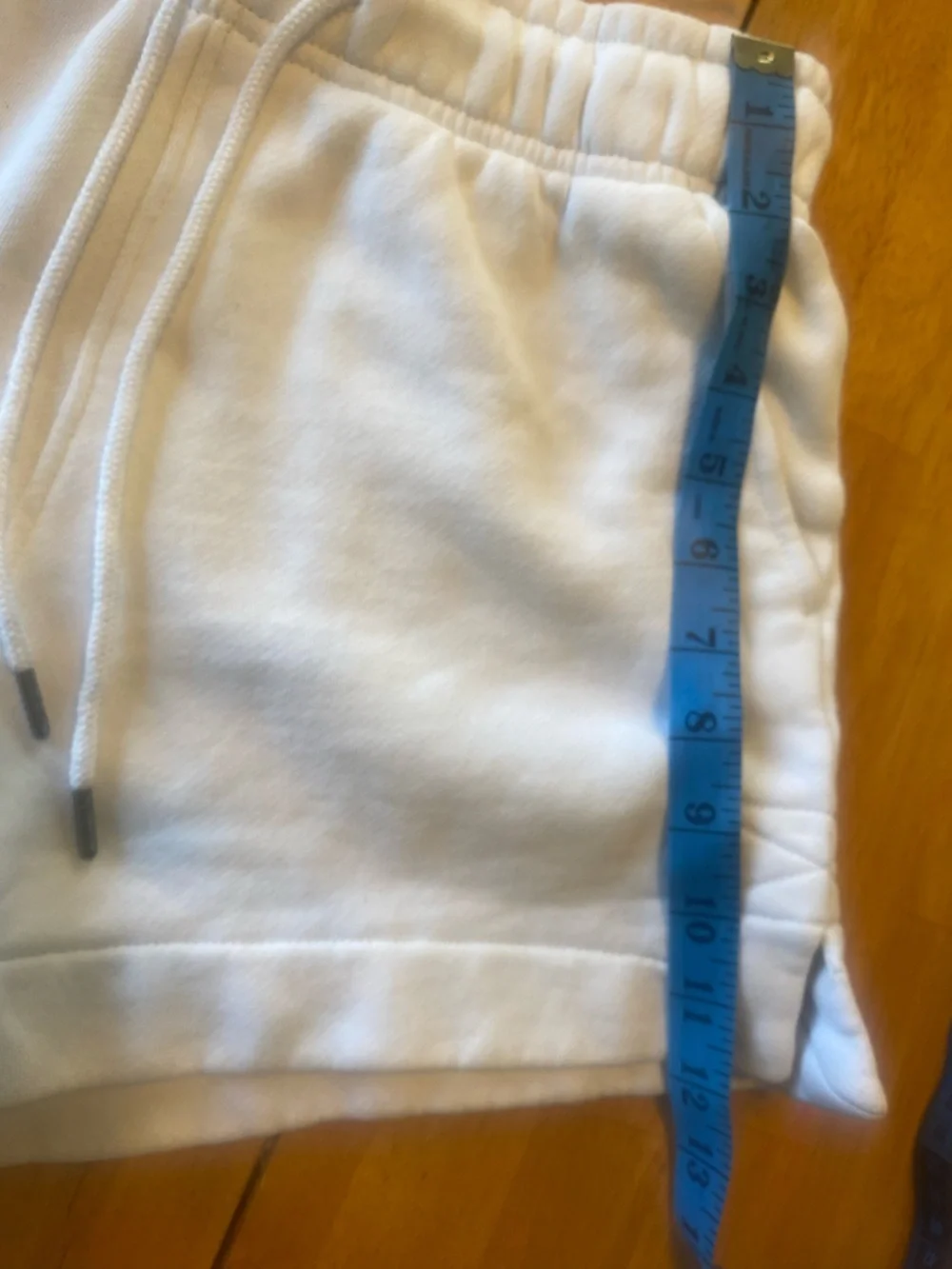Universal Thread High Rise White Athletic Drawstring Shorts - Picture 7 of 10